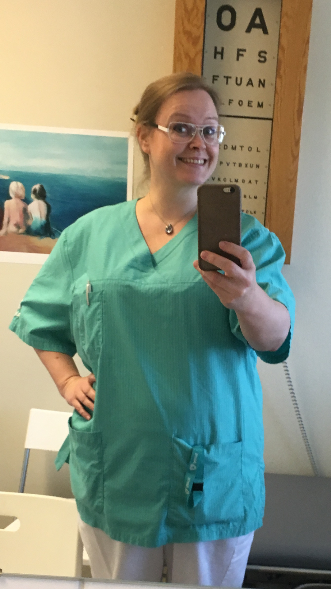 Grundare Alette före och efter viktnedgång